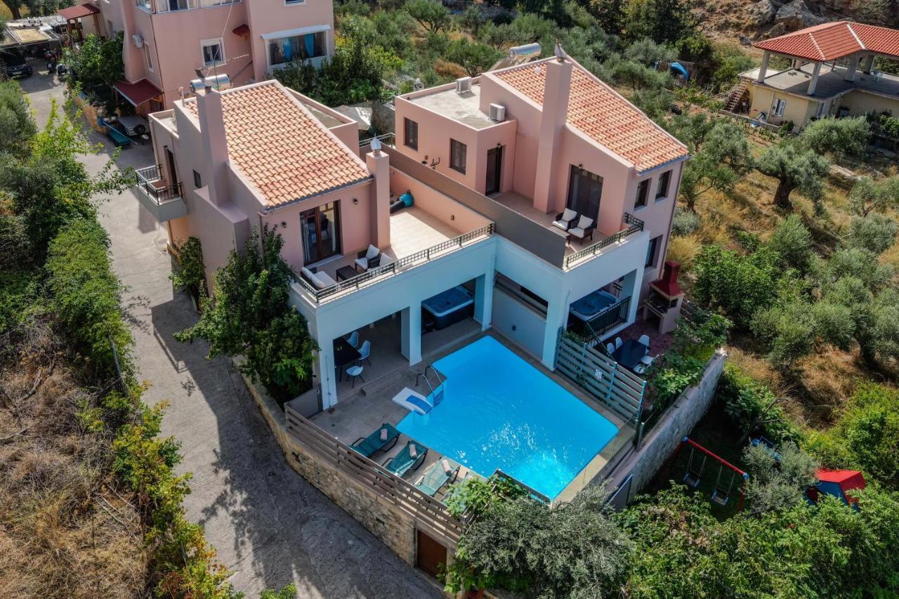 Mikra Anogia Villas レティムノ エクステリア 写真